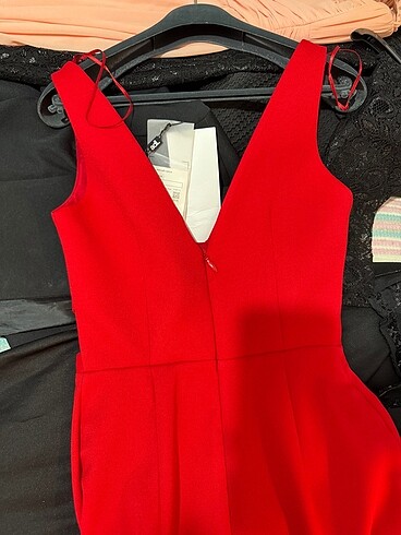 Pencere Detaylı Kalem Elbise - Görsel 5