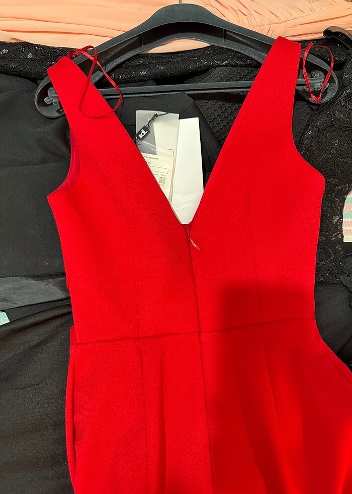 Pencere Detaylı Kalem Elbise - Görsel 5