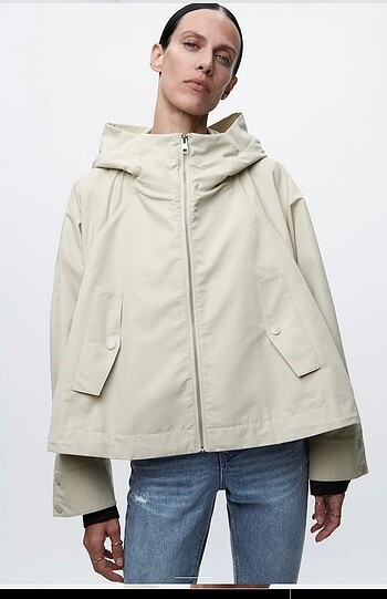 zara kısa parka