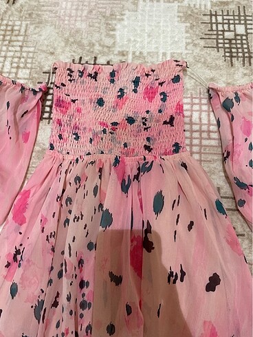 34 Beden pembe Renk Mini elbise