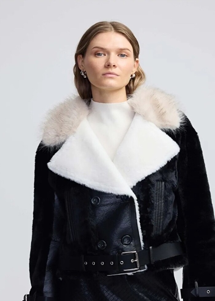 Ipekyol colorblock suni kurk - Görsel 3