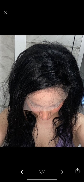 Tül peruk - Görsel 3