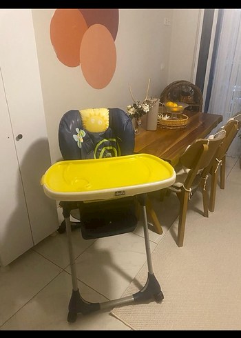 Sarı Bebek Mama Sandalyesi - Görsel 2