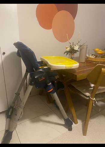 Sarı Bebek Mama Sandalyesi - Görsel 4