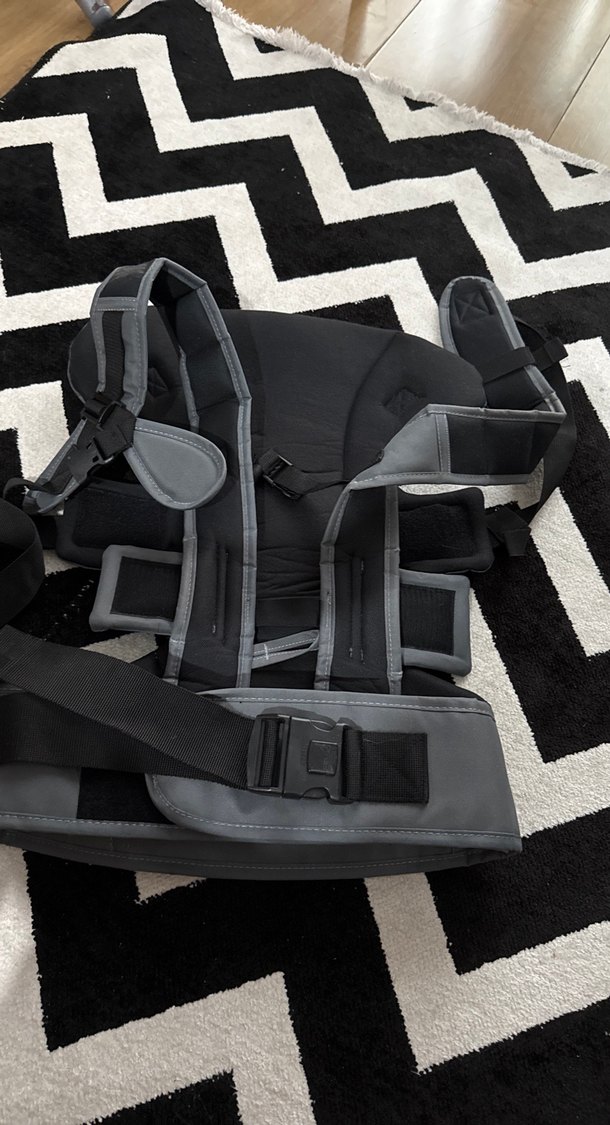 Kraft marka Gri Bebek Taşıyıcı Kanguru - Görsel 2