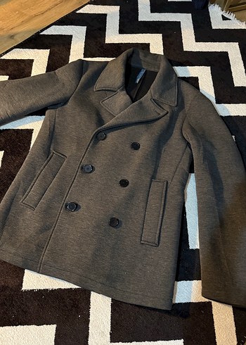 Zara Orjinal Gri Düğmeli Erkek ceket - Görsel 2