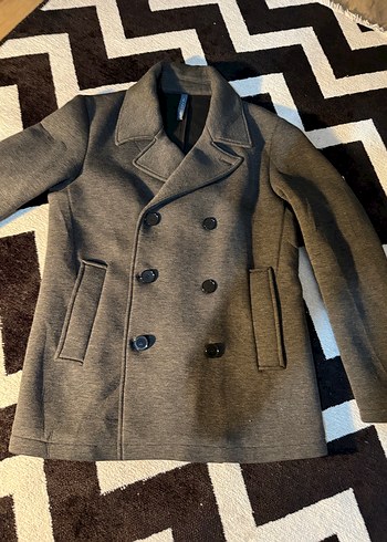 Zara Orjinal Gri Düğmeli Erkek ceket - Görsel 3