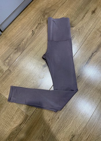 Penti parlak Bej Uzun Spor Tayt - Görsel 2