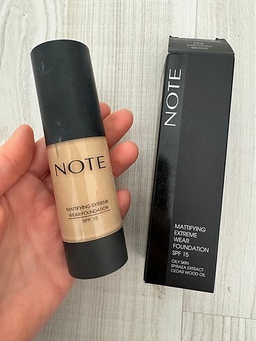 Note Cosmetics Yoğun kapatıcı fondoten