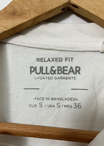 m Beden Pull&Bear oversize tişört