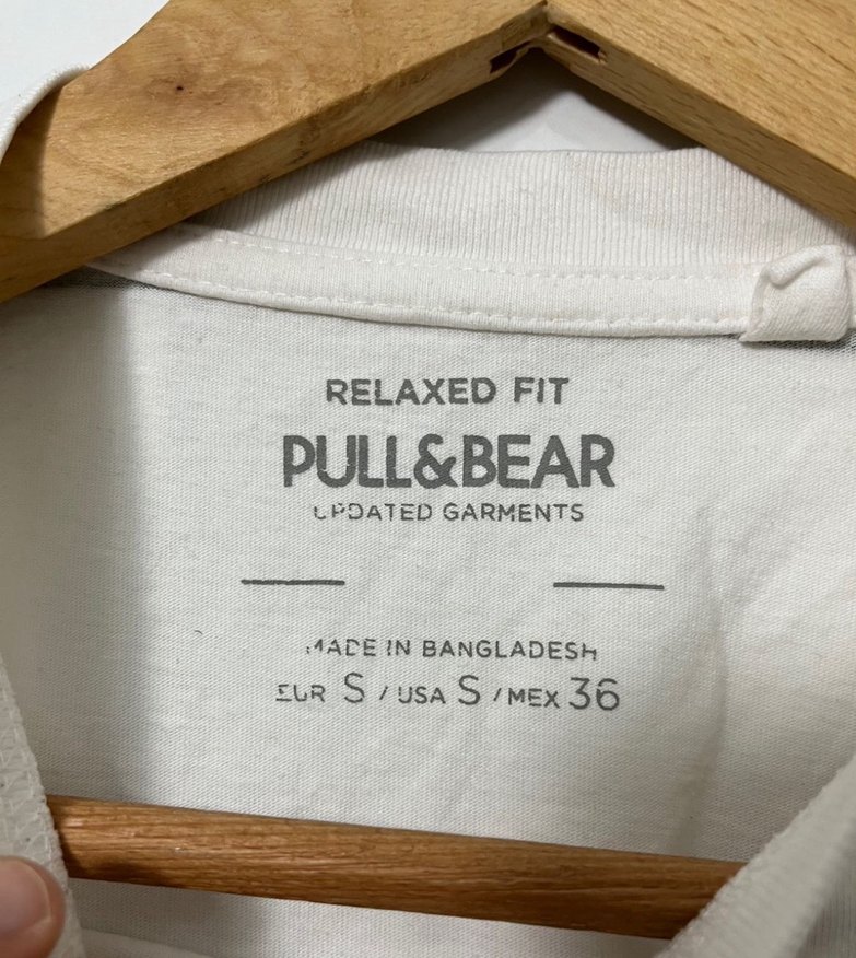 Pull&Bear oversize tişört - Görsel 3