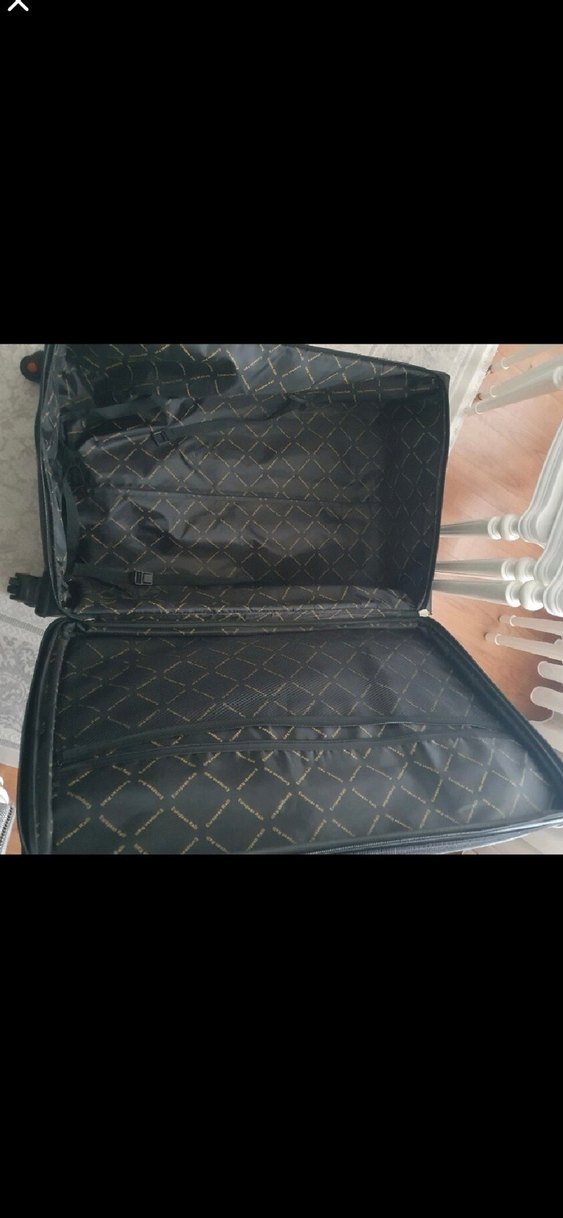 Siyah Fermuarlı Valiz - Görsel 4