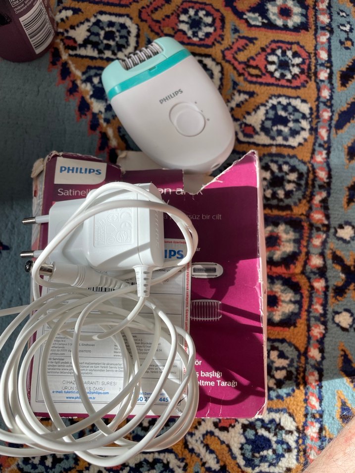 Philips Satinelle Beyaz Epilatör - Görsel 2