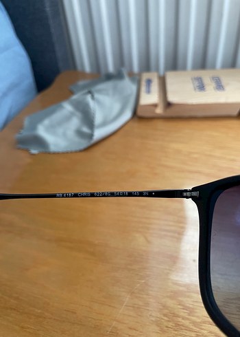 Beden siyah Renk Ray-Ban chris güneş gözlüğü