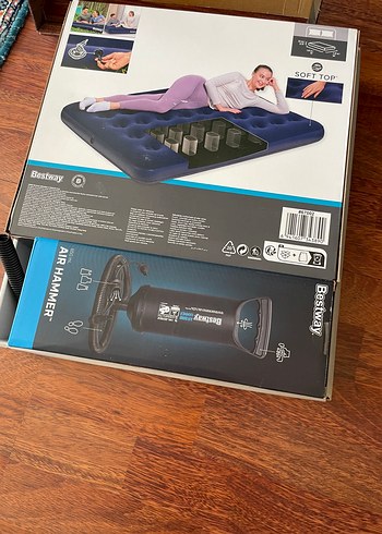 Bestway şişme yatak ve pompa