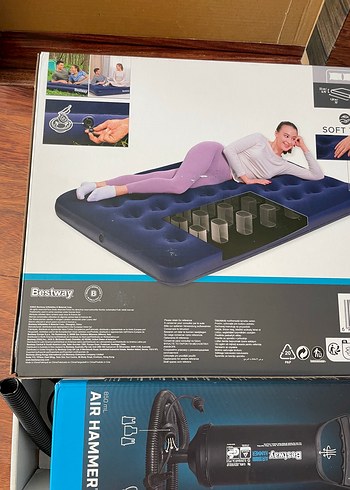 Beden Renk Bestway şişme yatak ve pompa