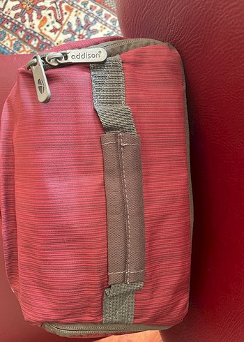 Kırmızı Gri kamera Çantası - Görsel 2