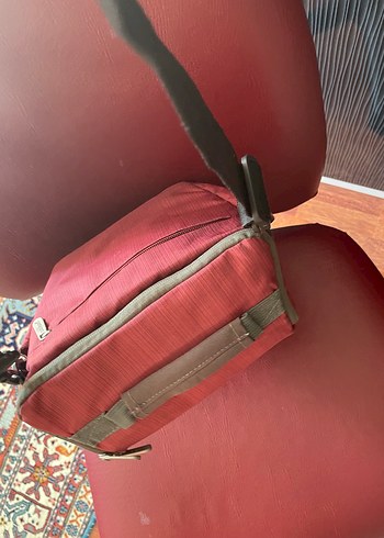 Kırmızı Gri kamera Çantası - Görsel 4