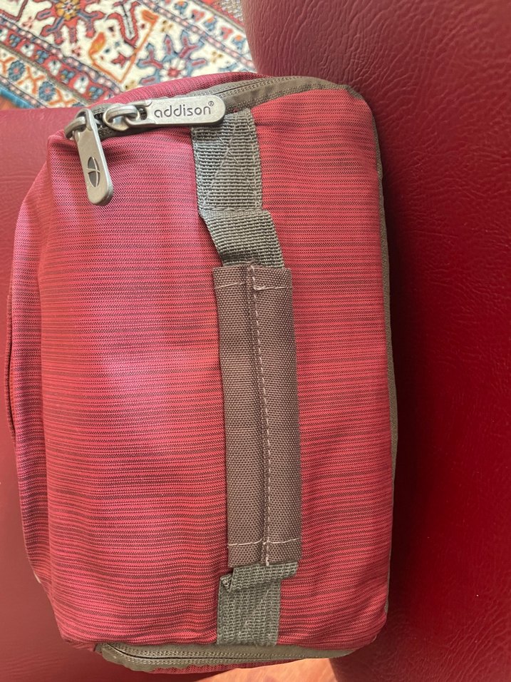 Kırmızı Gri kamera Çantası - Görsel 2