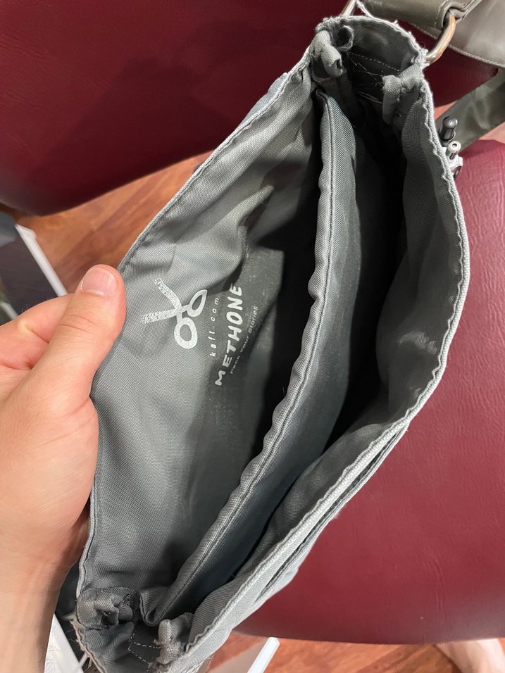 KAFT Gri Omuz Çantası - Görsel 4