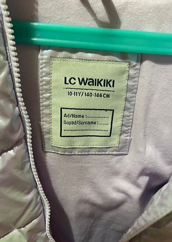 10 Yaş Beden LCW Kids Kız Kapüşonlu Şişme Yelek