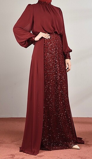 bordo abiye
