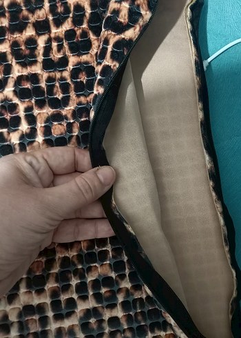 LEOPAR DESENLİ ÜST KALİTE KIRLENT KILIFI - Görsel 3