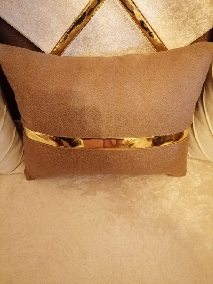 GOLD ŞERİT DETAYLI DOLGULU KIRLENT - Görsel 5