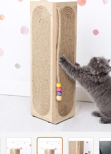 KEDİ TIRMALAMA TAHTASI KÖŞE MODEL 