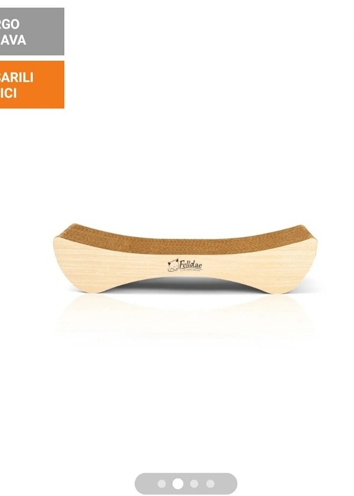 KEDİ TIRMALAMA KANEPESİ (OLUKLU MUKAVVA) - Görsel 3