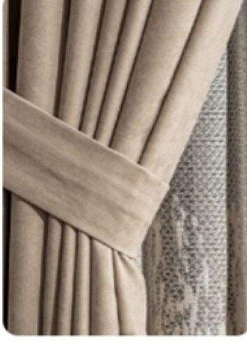 Linens BEJ ORTA PİLELİ FON PERDE