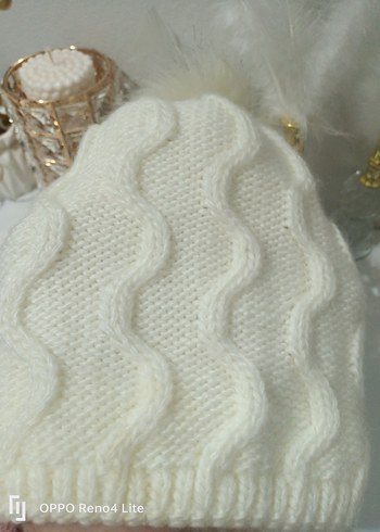 YUMOŞ PONPONLU ÖRGÜ BERE - Görsel 10