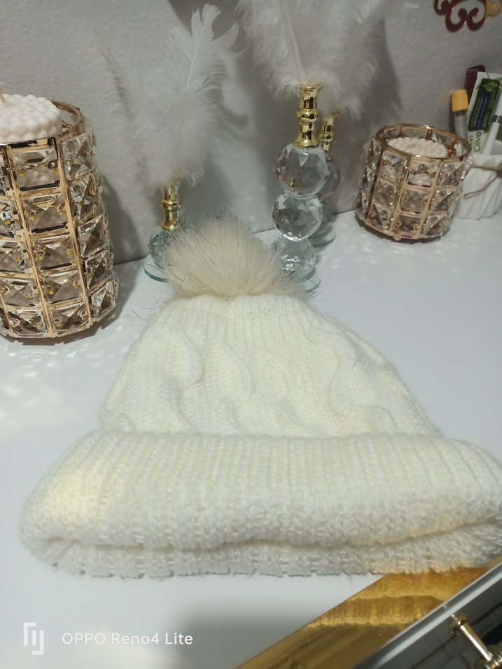 YUMOŞ PONPONLU ÖRGÜ BERE - Görsel 3