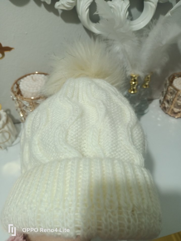 YUMOŞ PONPONLU ÖRGÜ BERE - Görsel 5