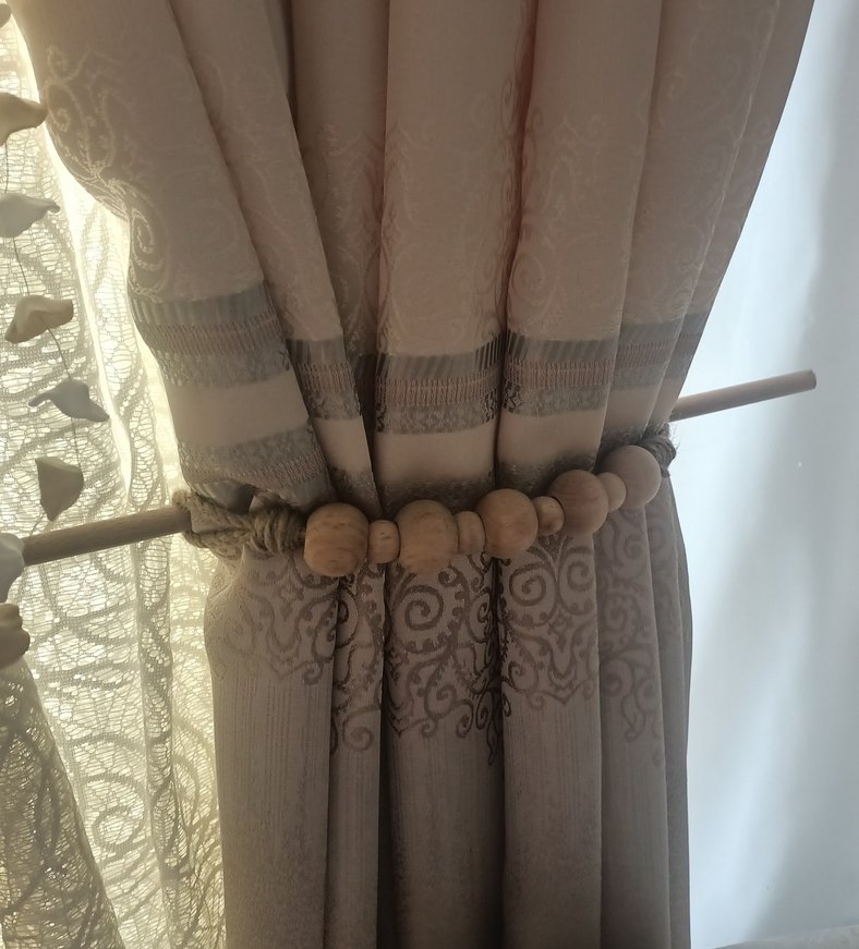 DEKORATİF PERDE BAĞLAMA AKSESUARI (TUTACAĞI) - Görsel 4