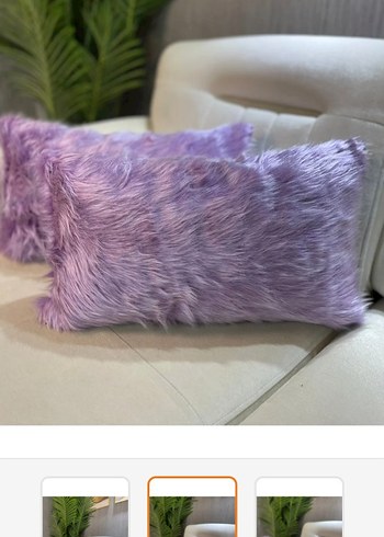 DİKDÖRTGEN PELUŞ KIRLENT KILIFI - Görsel 2