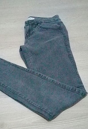 koyu gri kot jean