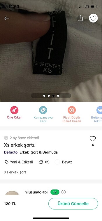 15-16 Yaş Beden beyaz Renk Unisex basket şort