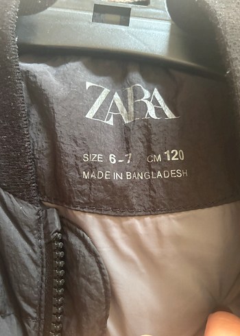 Fermuarlı Siyah çocuk Yelek - Görsel 3