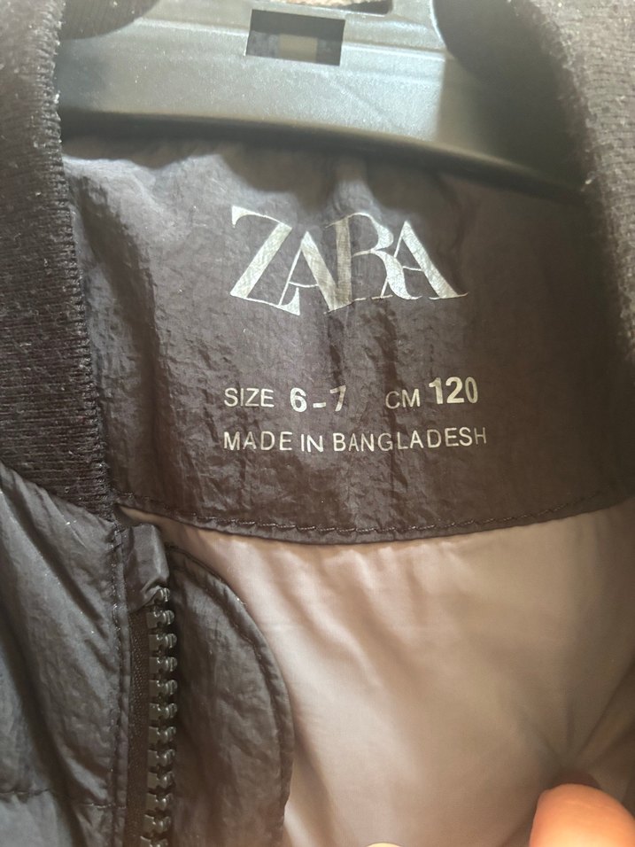 Fermuarlı Siyah çocuk Yelek - Görsel 3