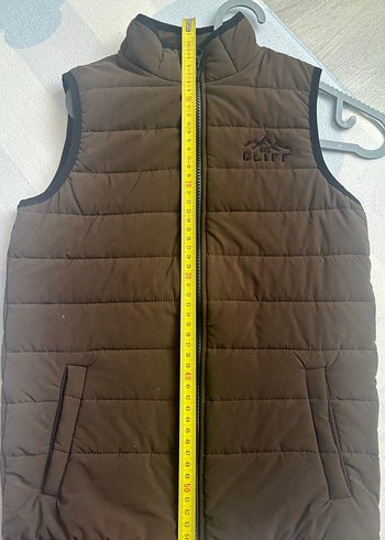 Kahverengi Fermuarlı Erkek çocuk Yelek - Görsel 2