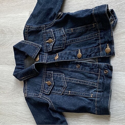 9-12 ay jean ceket