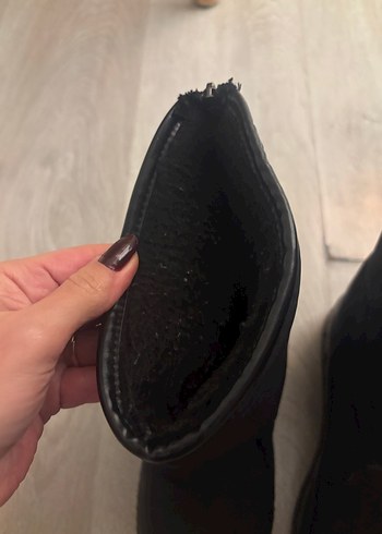 Siyah Kadın kar botu - Görsel 2