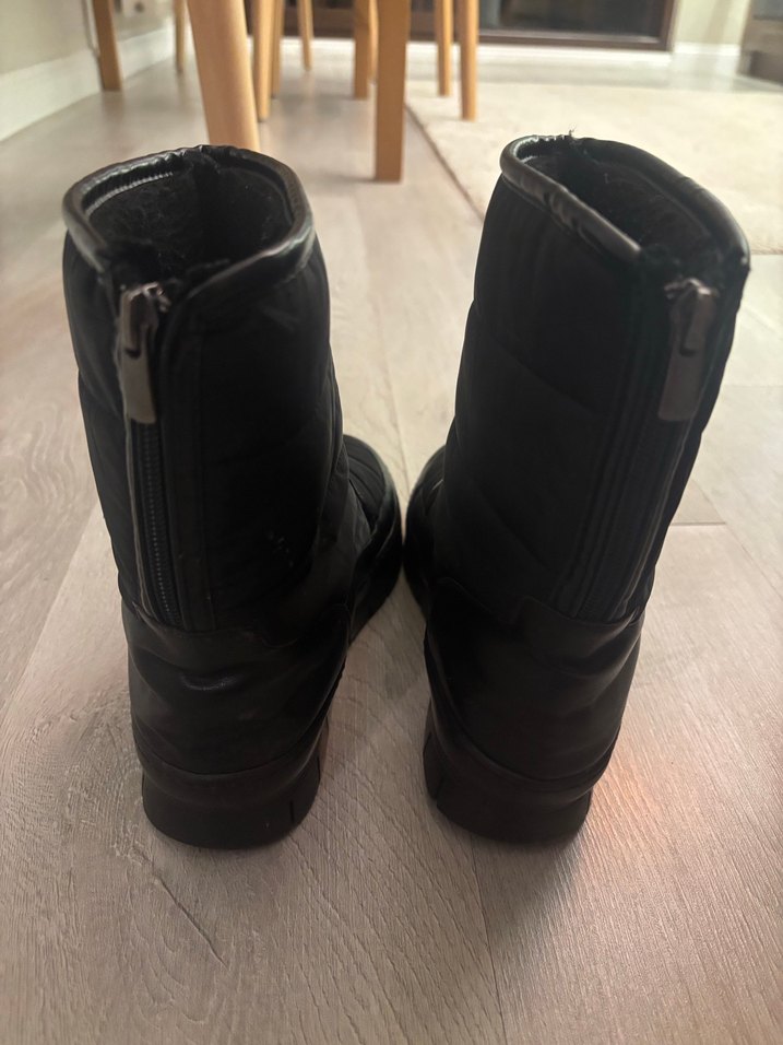 Siyah Kadın kar botu - Görsel 3