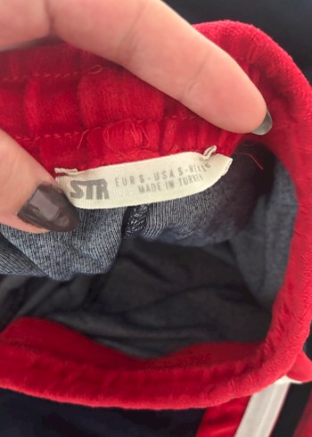 Lacivert kadife Kadın Spor Rahat kesim eşofman takımı - Görsel 3