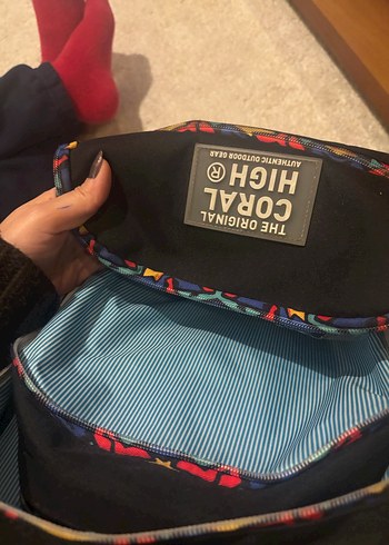 Coral High Renkli Detaylı Okul Çantası - Görsel 8