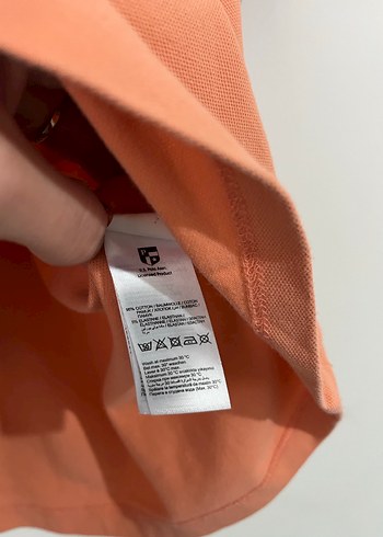 U.S POLO Kadın Kısa Kollu Collared Mini Tişört - Görsel 4