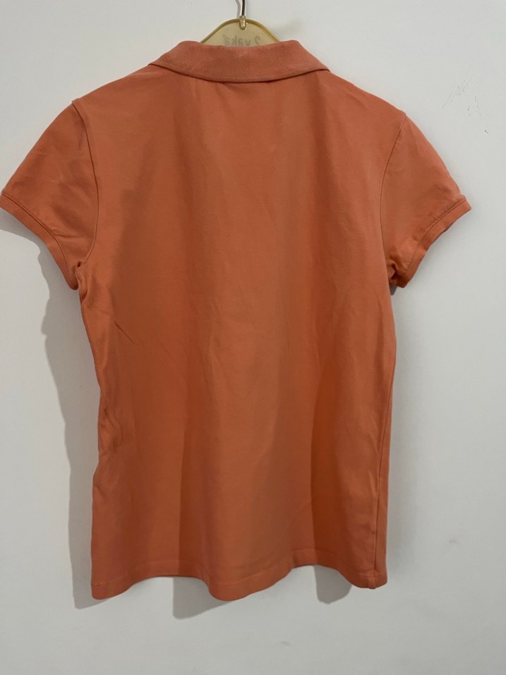 U.S POLO Kadın Kısa Kollu Collared Mini Tişört - Görsel 3