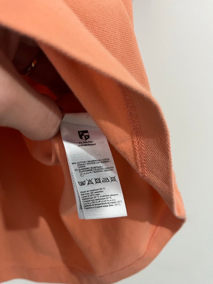 U.S POLO Kadın Kısa Kollu Collared Mini Tişört - Görsel 4