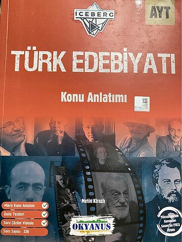 Okyanus yayınları Ayt Türk edebiyatı konu anlatımı